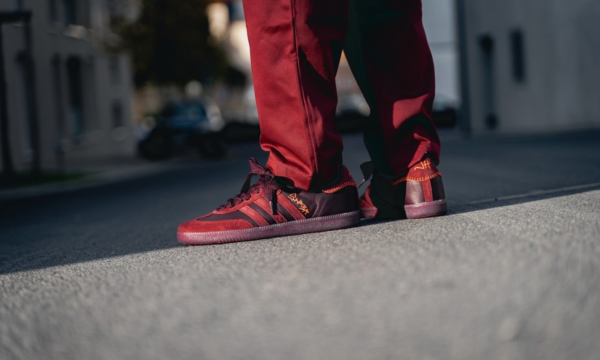 Giay Adidas Samba Jonah Hill 'Maroon' FW7456