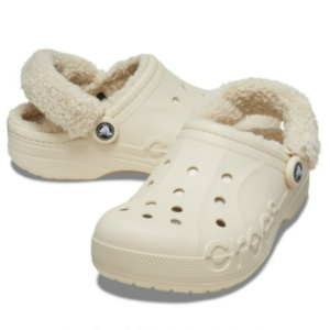 Dep Crocs Baya Lined Strap Clog 'Cream' 206633-11S