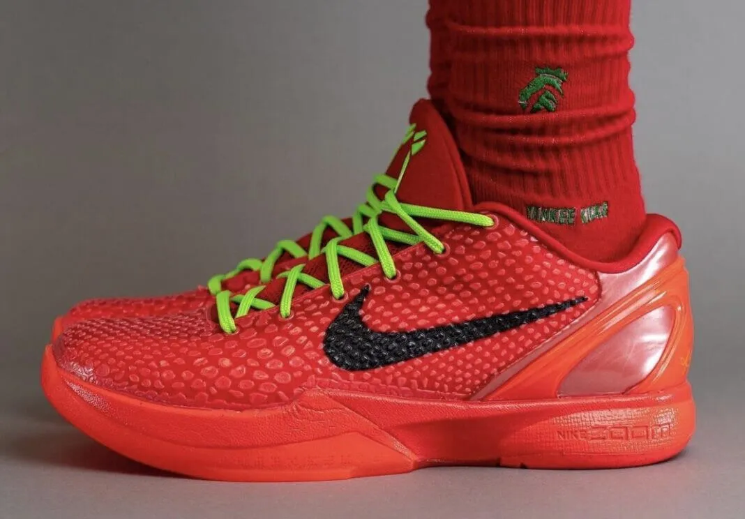 Những hình ảnh đầu tiên về Nike Kobe 6 Reverse Grinch Hinh anh 2: Nhung hinh anh dau tien ve Nike Kobe 6 Reverse Grinch