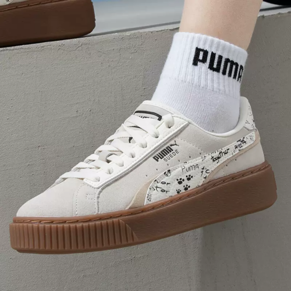 Giay Puma Suede Platform Draw 'Grey' 395904-02