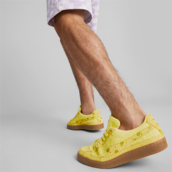 Giay Puma x Spongebob Suede 'Yellow' 391008-01