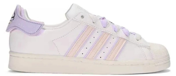 Giay Adidas Originals Superstar 'White Purple Pink' H03727