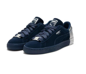Giay Puma Suede Dance Crew 'Navy White' 398306-02