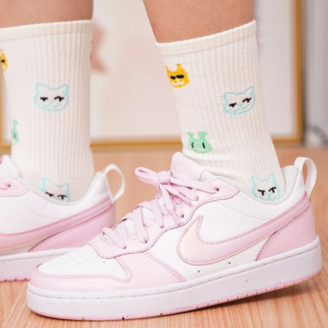 Giay Nike Court Borough Low 'Pink White' DV5456-105