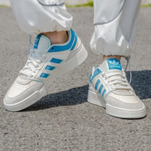 Giay Adidas Drop Step Low 'Hazy Blue' HQ7127