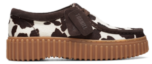 Giay Clarks Qilo Retro 'Brown White' 261738504