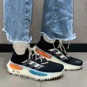 Giay Adidas NMD_S1 'Black Teal Orange' FZ5706