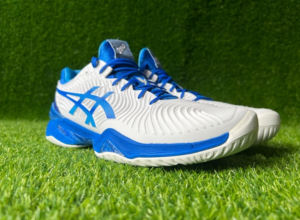 Giay Asics Court 'White Blue' 1041A343-960