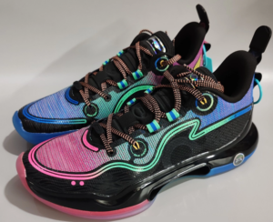 Giay Lining Yushuai Evolution Low 'Black Pink Blue' ABAS161-4