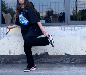 Giay Nike NBA x Air Force 1 ’07 LV8 EMB GS ’75th Anniversary Trail Blazers’ DJ9993-001