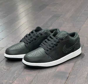 Giay Nike Air Jordan 1 Low SE 'Black Elephant' FB9907-001