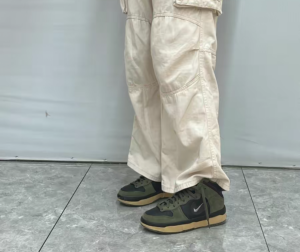 Giay Nike Dunk High Up 'Mid Olive' DH3718-200