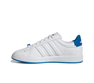 Giay Adidas Grand Court x Lego 2.0 'White Shock Blue' GW7178