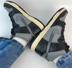 Giay Nike Dunk High Retro Premium 'Grey' DV7216-001