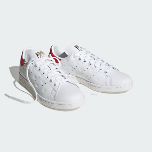 Giay Adidas Stan Smith 'White Scarlet' FZ6370