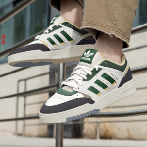 Giay Adidas Originals Drop Step Low 'Green Black' IG6065