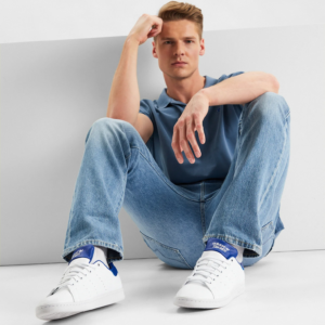 Giay Adidas Stan Smith 'White Blue' HQ6784