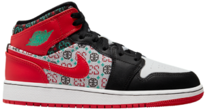 Giay Nike Air Jordan 1 Mid SE 'Ugly Christmas Sweater' DM1208-150