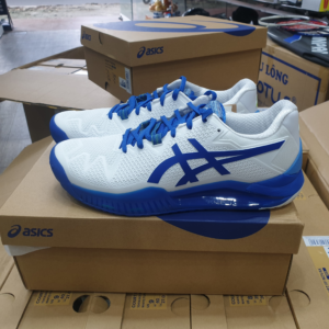 Giay Asics Gel Resolution 8 'White Blue' 1041A345-960