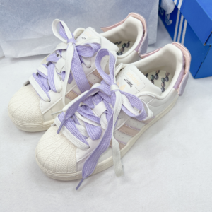 Giay Adidas Originals Superstar 'White Purple Pink' H03727