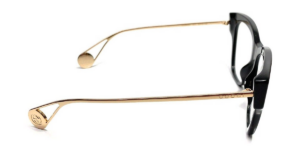 Kinh Gucci Cat Eye Eyeglases 'Black' GG0438O-001