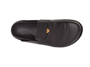 Dep Versace Leather Mules 'Black' 1010280-1A05956-1B00V
