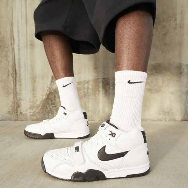 Giay Nike Air Trainer 1 'White Black' FB8066-100