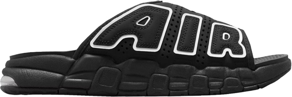 Dep Nike Air More Uptempo Slide OG ‘Black White’ FD5983-001