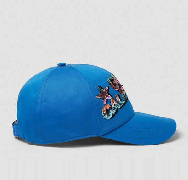 Mu Gucci Logo Embellished 'Blue' 703207-4HAPQ-4969