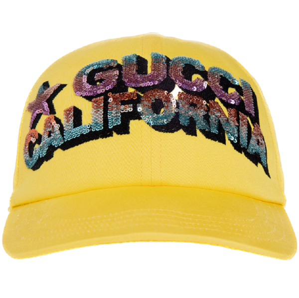 Mu Gucci Logo Embellished 'Yellow' 703207-4HAPQ-7175