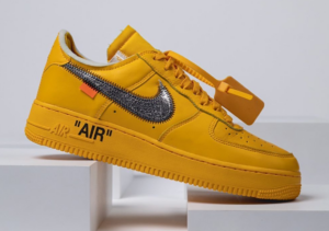Giay Nike Air Force 1 Low 'Off-White ICA Gold' DD1876-700