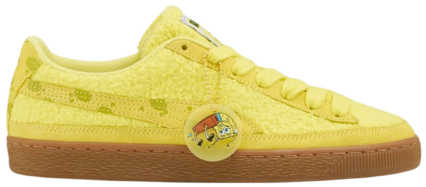 Giay Puma x Spongebob Suede 'Yellow' 391008-01