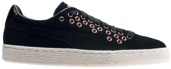 Giay Puma Suede XL Lace VR 'Black' 364107-01
