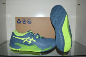 Giay Asics Gel Resolution 9 Steel 'Blue Green' 1041A330-400