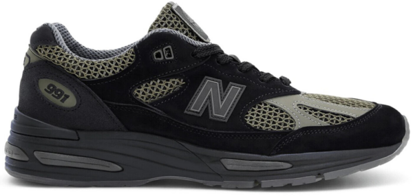 Giay New Balance x Stone Island 991V2 Made In UK 'Black' U991SD2