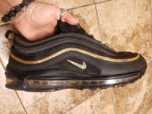Giay Nike Air Max 97 'CM Black Metallic Gold' DC2190-001
