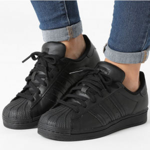 Giay Adidas Superstar 'All Black' FU7713