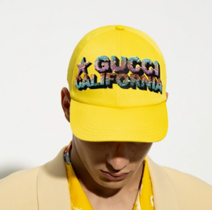 Mu Gucci Logo Embellished 'Yellow' 703207-4HAPQ-7175