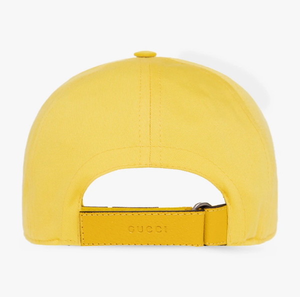 Mu Gucci Logo Embellished 'Yellow' 703207-4HAPQ-7175