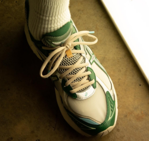 Giay Asics x Above The Clouds GT-2160 'Cream Shamrock Green' 1203A361-100