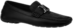 Giay Louis Vuitton Monte Carlo Moccasin 'Black' 1ABFVU
