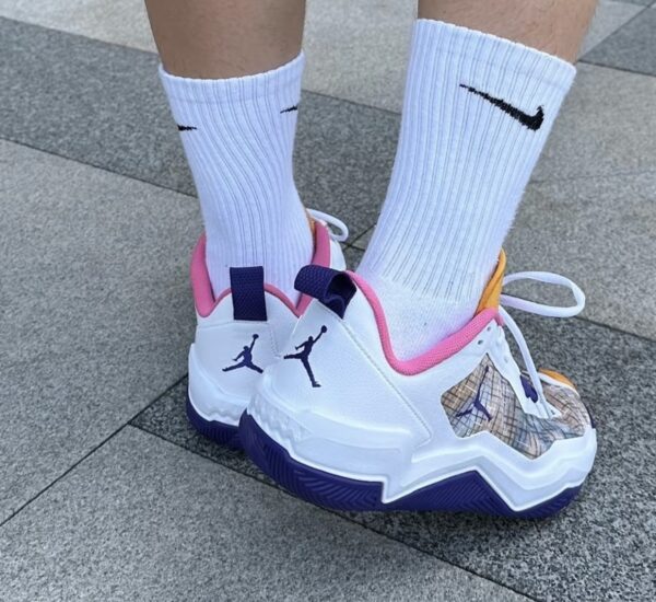 Giay Nike Air Jordan One Take 4 'Purple Canyon Gold' DO7192-100
