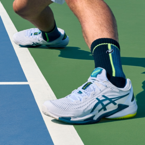 Giay Asics Court FF 3 'White Blue' 1041A370-101