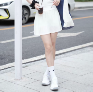 Giay Asics Gel Game 9 'White Pure Silver' 1042A211-100