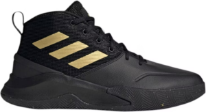 Giay Adidas OwnTheGame 'Black Matte Gold' FW4562