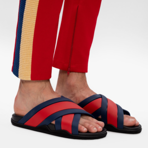 Dep Gucci GG Slide Sandal 'Blue Red' 630326-J8700-8497