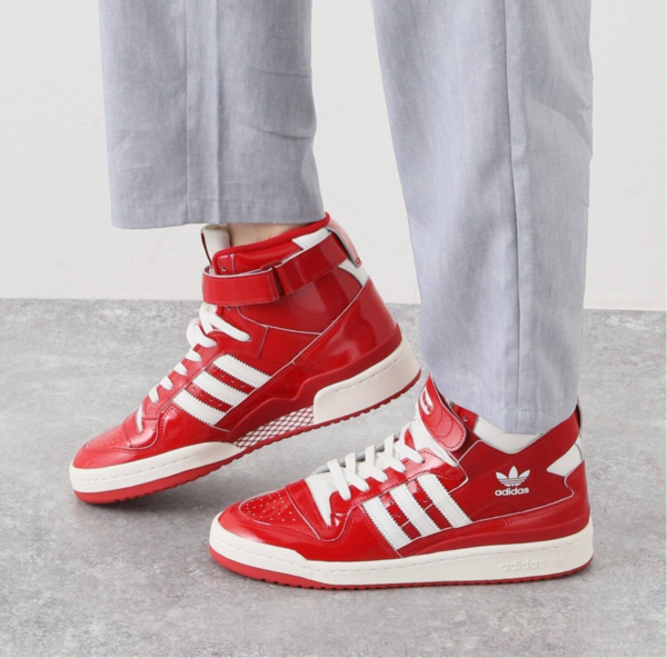 Giay Adidas Forum 84 High 'Patent Red White' GY6973
