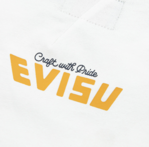 Ao Evisu Logo And Floral Print Regular Fit 'White' 2EAEPM3TS1176XXCT