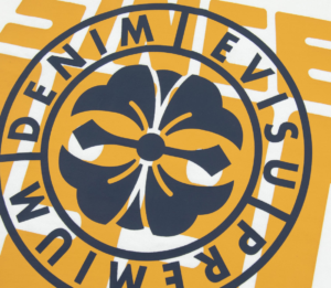 Ao Evisu Logo And Floral Print Regular Fit 'White' 2EAEPM3TS1176XXCT