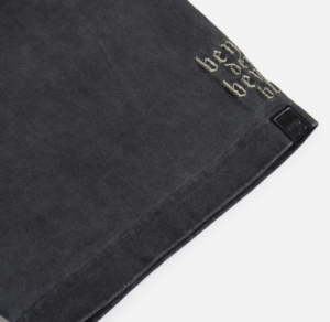 Ao Evisu 3D Logo Embroidery Spray Dyed Oversized Fit 'Grey' 2EAGNM3TS5172OSCT